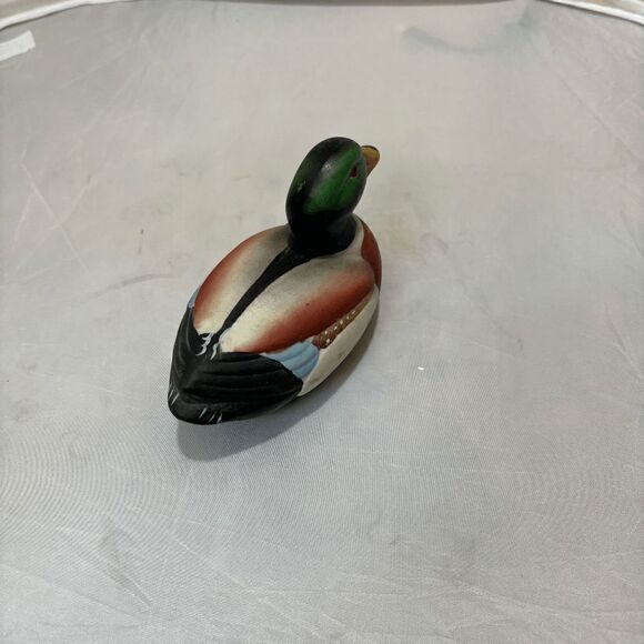Vintage Jasco Mallard Duck Porcelain Lint Remover Brush 1980's Collectible - Picture 6 of 8